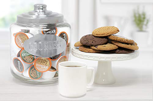 Cookie Jar Peanut Butter Flavored Coffee, Recyclable Pods, 2.0 Keurig K-Cup Compatible, 40 Count