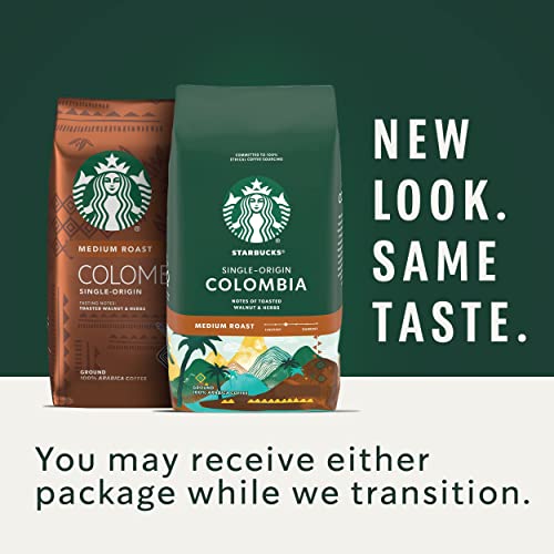 Starbucks Medium Roast Colombia Coffee - 6 bags