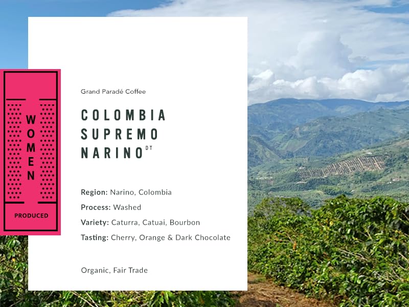 Organic Colombian Supremo Narino Green Coffee Beans
