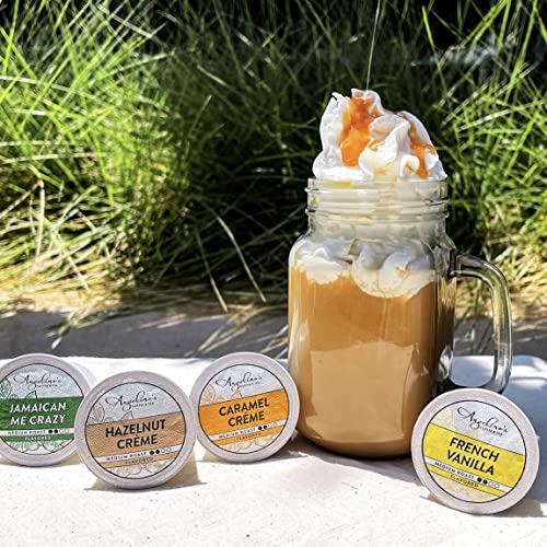 Angelino's Coffee, 96 Count, Compatible with Keurig 2.0 K-Cup Brewers (Flavored Variety, 96 Count)