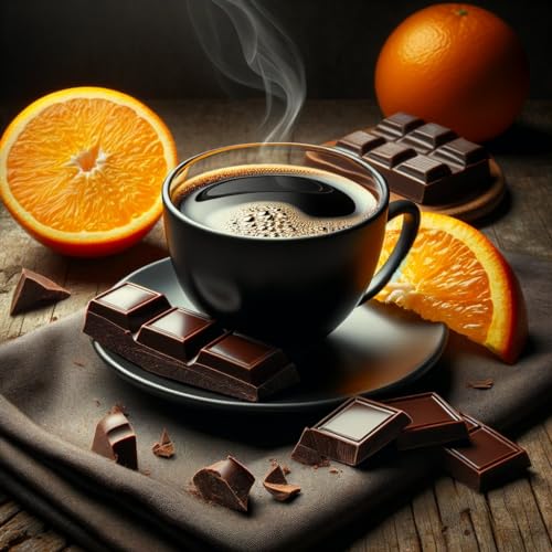 Smart Sips, Decaf Chocolate Orange Coffee, Medium Roast, Decaffeinated Gourmet Flavored Coffee Single Serve Pods for Keurig K-Cup Brewers, 24 Count