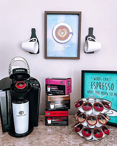 Dark Chocolate Almond Decaf Coffee Pods by Coffee Beanery | 12ct Flavored Decaf Coffee Pods Medium Roast Coffee Pods| 100% Specialty Arabica Coffee| Gourmet Coffee Pods