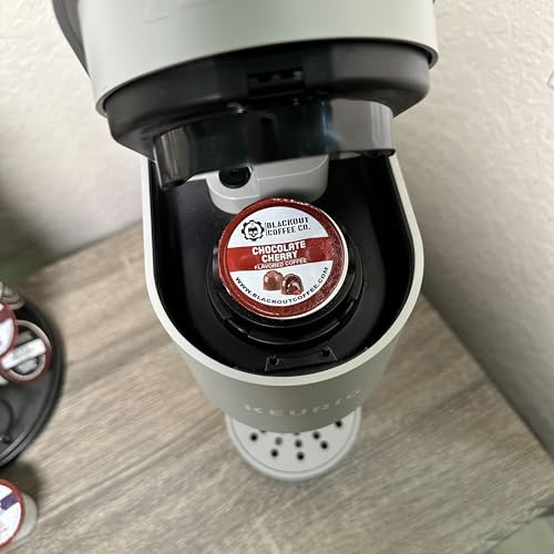 Blackout Coffee Chocolate Cherry Flavored Coffee Pods, K Cup Compatible, 18 Count Single-Serve Coffee Pods