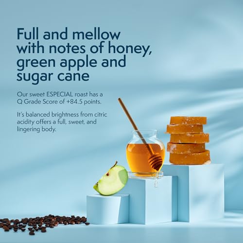 Especial Colombian Whole Bean Coffee, Medium Roast, 12oz