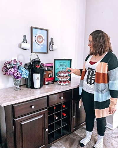 Dark Chocolate Almond Decaf Coffee Pods by Coffee Beanery | 12ct Flavored Decaf Coffee Pods Medium Roast Coffee Pods| 100% Specialty Arabica Coffee| Gourmet Coffee Pods