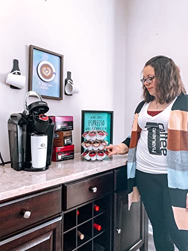 Dark Chocolate Almond Decaf Coffee Pods by Coffee Beanery | 12ct Flavored Decaf Coffee Pods Medium Roast Coffee Pods| 100% Specialty Arabica Coffee| Gourmet Coffee Pods