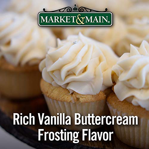 Market & Main OneCup, Vanilla Buttercream, Compatible with Keurig K-cup Brewers, 12 Count