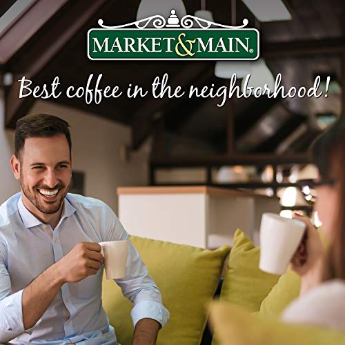 Market & Main OneCup, Vanilla Buttercream, Compatible with Keurig K-cup Brewers, 12 Count