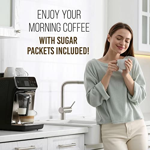 PALM AND PLENTY Flavored K Cups Coffee & Sugar Bundle | Entenmann's Assorted 48 Count K Cup Flavored Coffee Pods Compatible with Keurig + 12 White Sugar Packets (Asst 48)