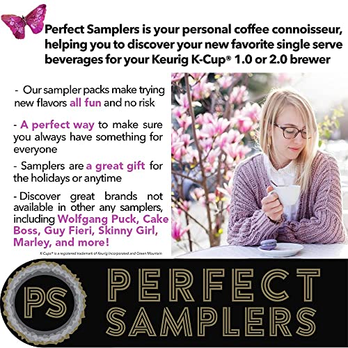 Flavored Coffee Pods Variety Pack for Keurig - 50 Count