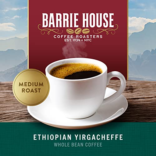 Barrie House Ethiopian Yirgacheffe Whole Bean Coffee, 2lb