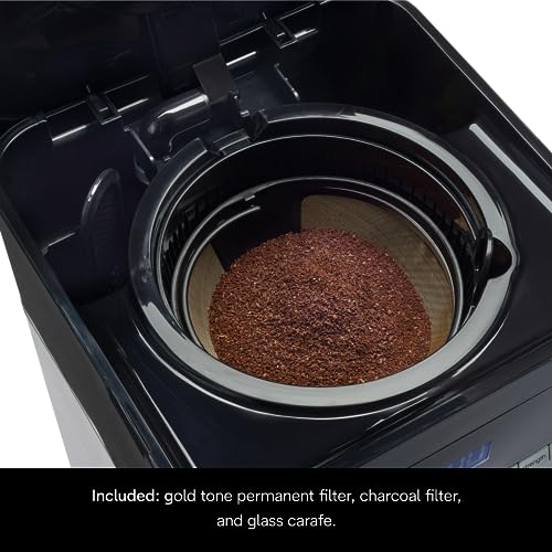 Braun BrewSense 12-Cup Drip Coffee Maker, Stainless Steel - PureFlavor & Fast Brew System - Three Brew Modes - 24-Hour Programmable Timer - Dishwasher Safe