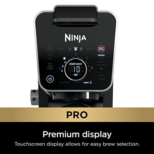 Ninja CFP307 DualBrew Pro Specialty Coffee System, Single-Serve, Compatible with K-Cup Pods, and 12-Cup Drip Coffee Maker, with Permanent Filter
