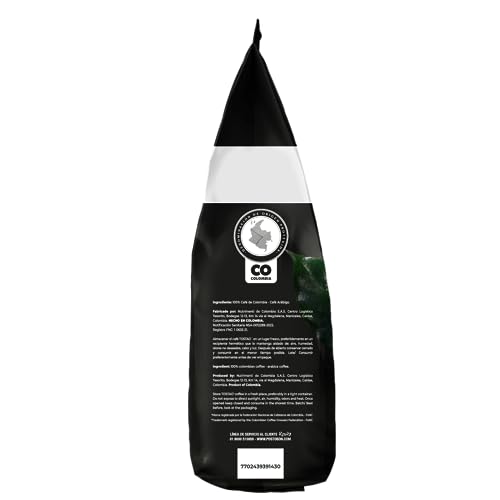 TOSTAO' Colombian Arabica Coffee - Supremo - Whole Bean