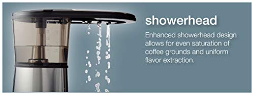 Bonavita 5 Cup Drip Coffee Maker Machine, One-Touch Pour Over Brewing w/Double Wall Thermal Carafe, SCA Certified, 1100 Watt, BPA Free, Dishwasher Safe, Stainless Steel, BV1500TS