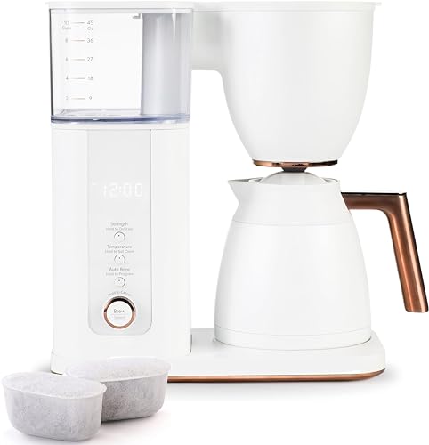 Nispira UNIV1CFLTR6PK Water Filter Pod Replacement For GE Café Specialty Drip Coffee Maker G7CDABSSTSS, G7CDAASSTSS, C7CDAAS3PD3, C7CDAAS4PW3 6 Packs