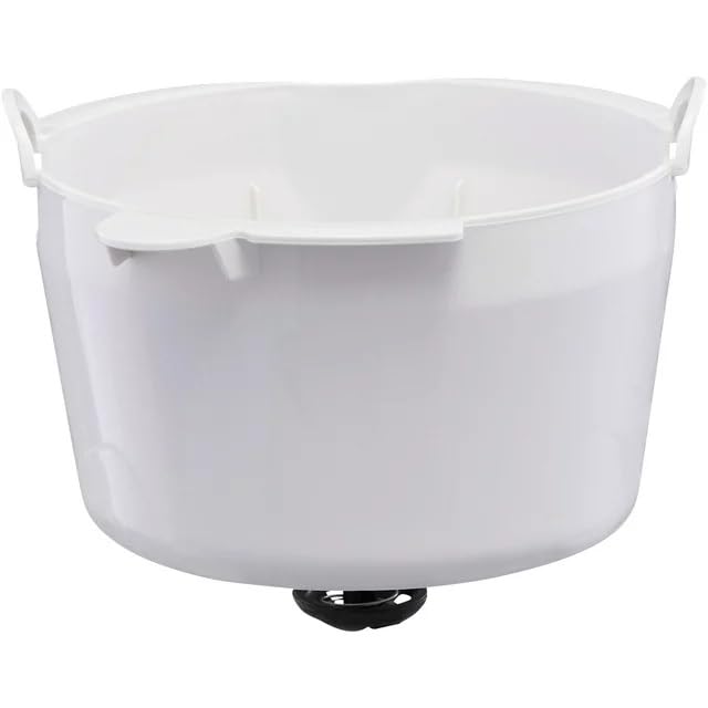 KnoRRS 12-Cup Drip Coffee Maker, Glass Carafe, Coffee Maker with Removable Filter Basket and Keep Warm Function for Home and Office, White