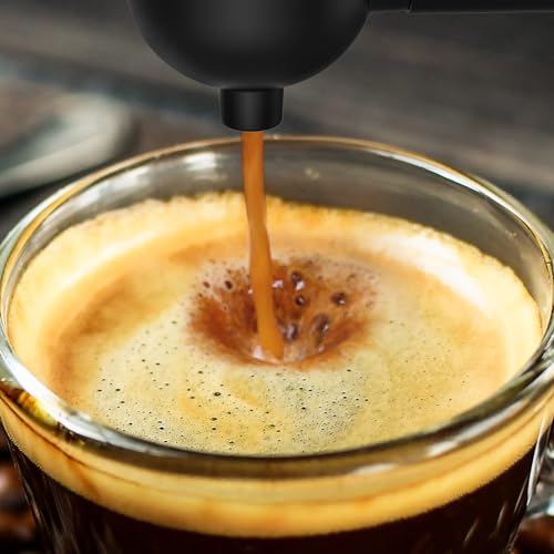 SOWTECH Espresso Coffee Machine Cappuccino Latte Maker 3.5 Bar 1-4 Cup with Steam Milk Frother White