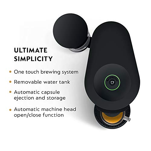De'Longhi Nespresso VertuoPlus Coffee and Espresso Machine by De'Longhi, 38 ounces, Matte Black