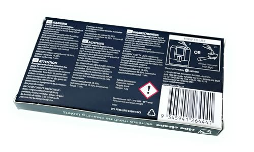 Cino Cleano Espresso Machine Cleaning Tablets (8 Count (Pack of 1))