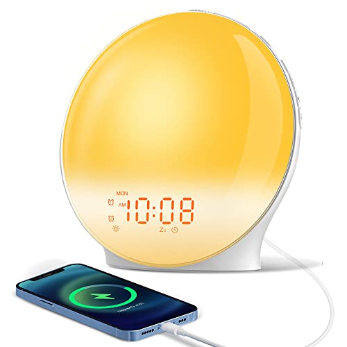 Obssuo Sunrise Alarm Clock for Kids, Heavy Sleepers