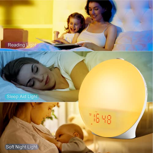 Obssuo Sunrise Alarm Clock for Kids, Heavy Sleepers