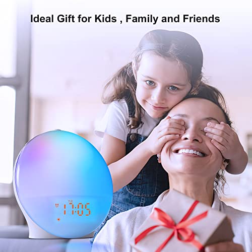 Obssuo Sunrise Alarm Clock for Kids, Heavy Sleepers