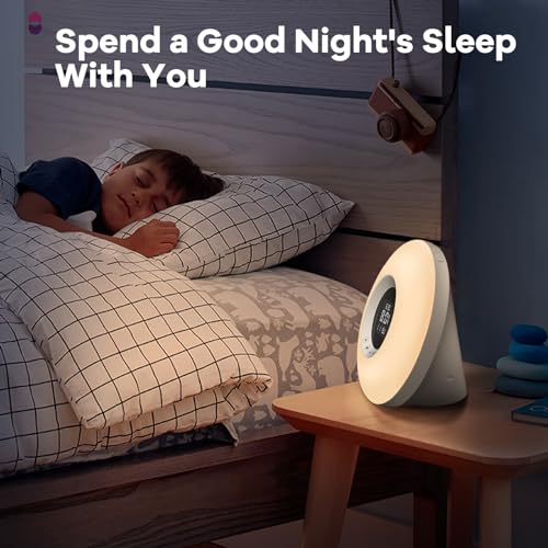 Sunrise Alarm Clock with Nightlight & Natural Sounds