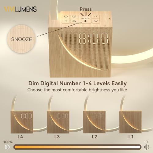 Sunrise Alarm Clock for Heavy Sleepers - Travel Essential