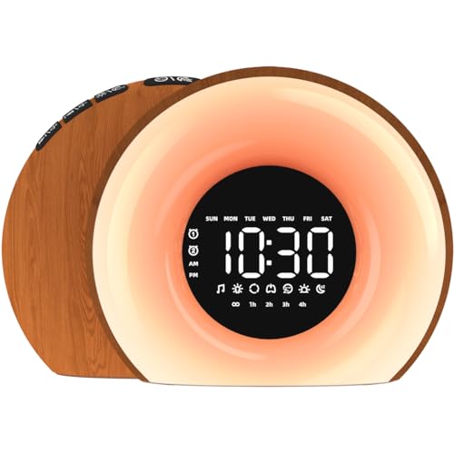 OrangeLight Sunrise Alarm Clock with Sunset Simulation