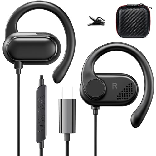 Rotatable Earhook Sport Earphones for iPhone & Samsung