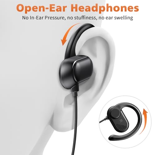 Rotatable Earhook Sport Earphones for iPhone & Samsung