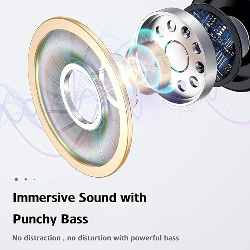 Wireless Earbuds,Air Buds Pods Bluetooth 5.3 Ear Buds Air Bud Pro IPX7 Waterproof Earphones Pop-ups Auto Pairi Headsets,3D Stereo Headphones in-Ear Ear Bud for iPhone/Samsung/airpos Case/Android