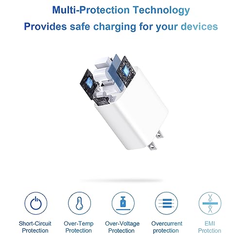 iPhone Charger Fast Charging 20W USB C Wall Charger with 6FT Super Fast Charger Cable Compatible with iPhone14/14 Pro Max/13/13Pro/12/12 Pro/11,iPad