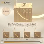 Sunrise Alarm Clock for Heavy Sleepers - Travel Essential