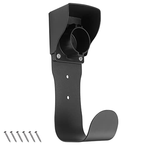 Electric Vehicle wall-mount charger holster for multiple cars