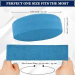 4 Pack Moisture Wicking Sweatbands for Sports
