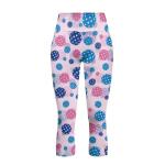 High Waisted Women's Pickleball Capri Leggings