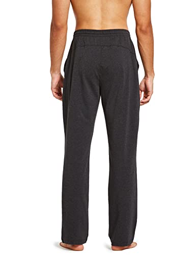 Men's Charcoal Lounge Sweatpants for Pickleball and Yoga