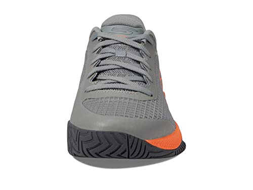 Skechers Men's Viper Court Pickleball Shoes, Grey/Orange