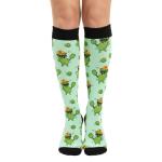 Cucumber Design Knee High Compression Socks for Pickleball
