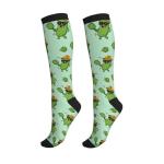Cucumber Design Knee High Compression Socks for Pickleball