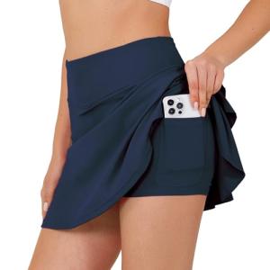 JACK SMITH Women's Navy Pickleball Athletic Skort