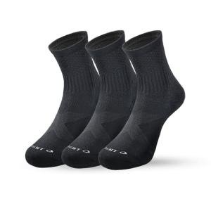 Brighto Lightweight Cotton Crew Socks for Pickleball