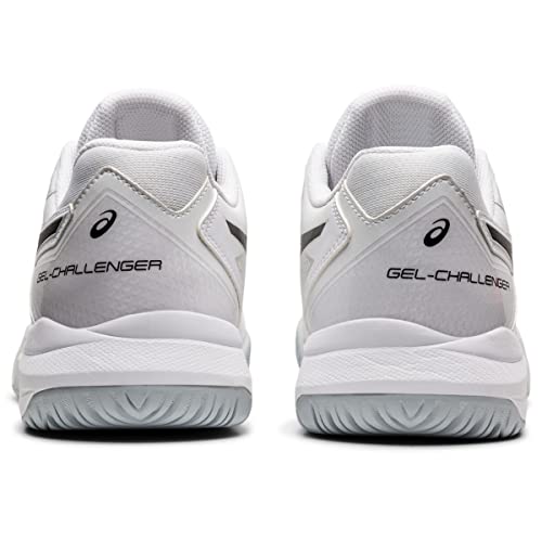 ASICS Men's Gel-Challenger 13 Pickleball Shoes, White/Black