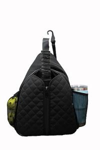 Sleek Pickleball Backpack with Adjustable Strap & Pockets