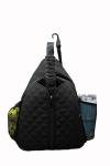 Sleek Pickleball Backpack with Adjustable Strap & Pockets