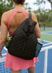 Sleek Pickleball Backpack with Adjustable Strap & Pockets