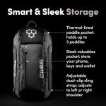 CRBN Pro Team Pickleball Sling Bag - Water-Resistant