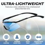 Tourna Blue Tint Glasses for Clear Sports Vision